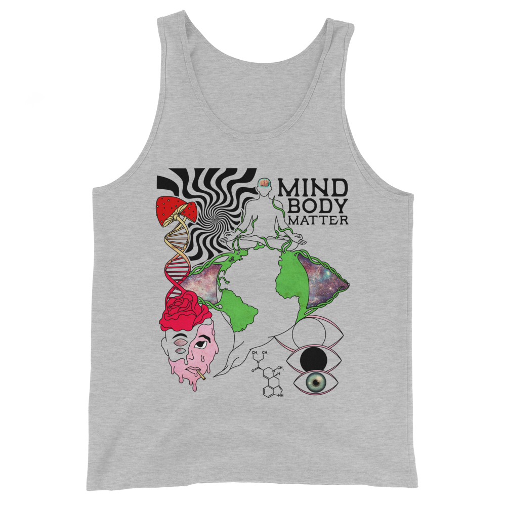 Mind Body Matter Graphic Tank Top