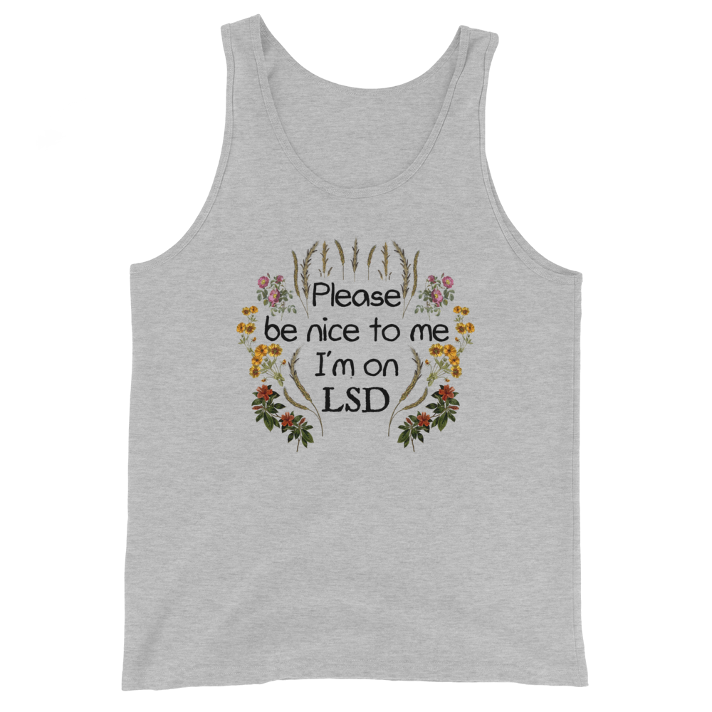 Please Be Nice To Me Graphic Tank Top