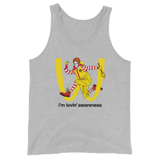 I'm Lovin' Awareness Graphic Tank Top