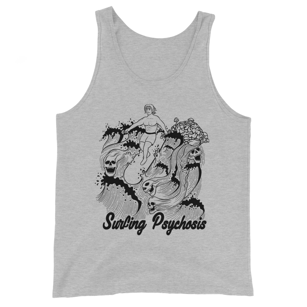 Surfing Psychosis Graphic Tank Top