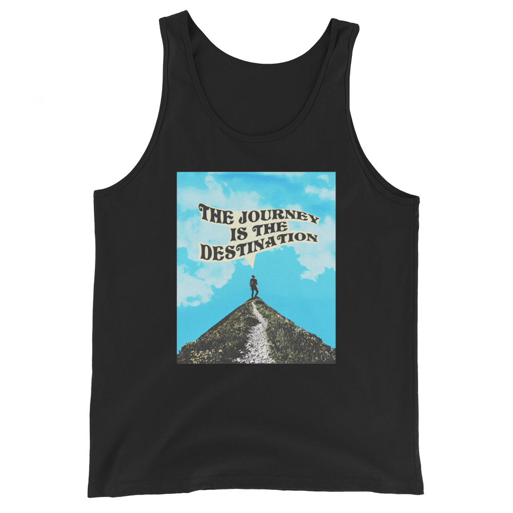 The Journey Is The Destination Graphic Tank Top