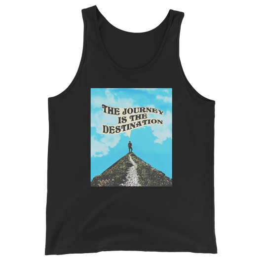 The Journey Is The Destination Graphic Tank Top