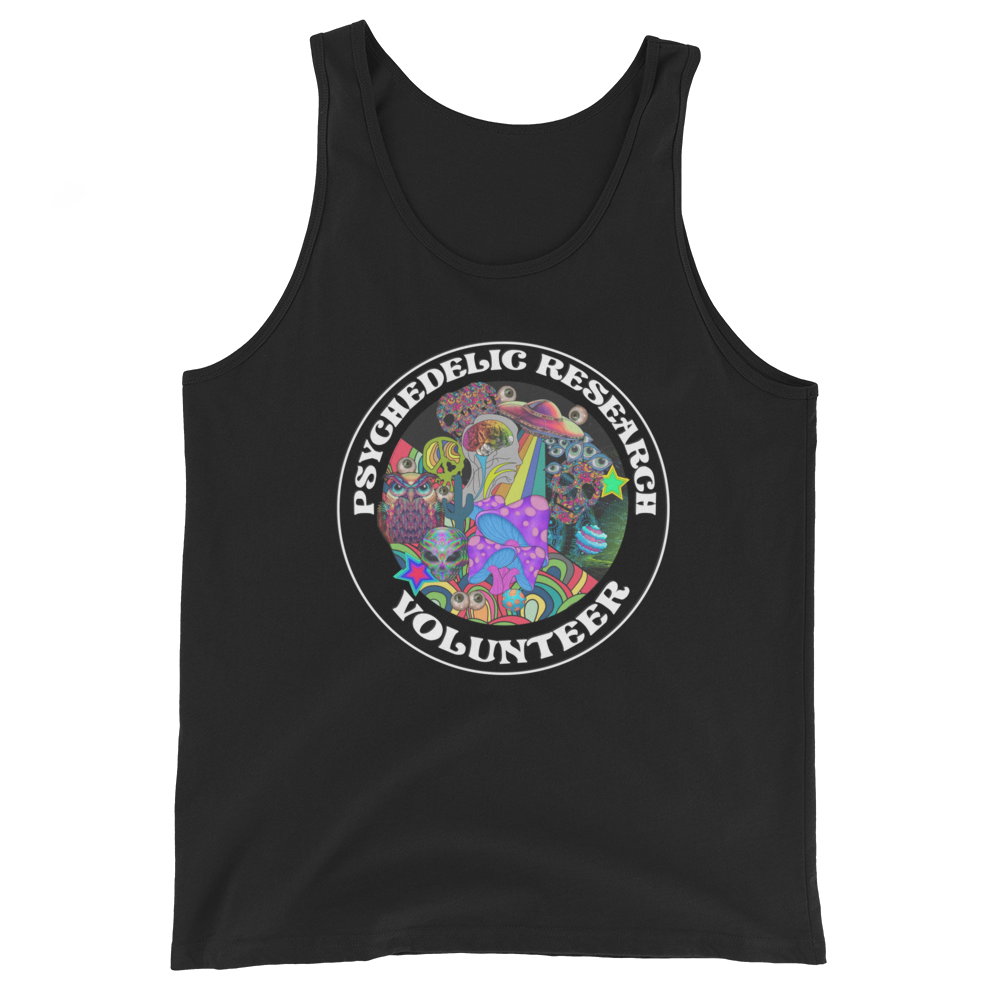 Research Volunteer Graphic Tank Top