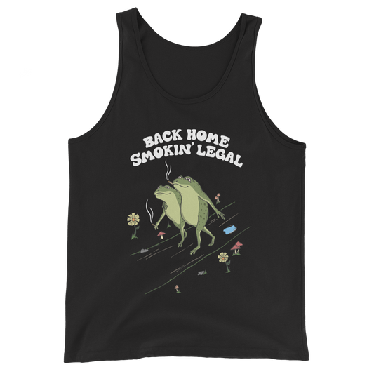 Back Home Smokin Legal Graphic Tank Top
