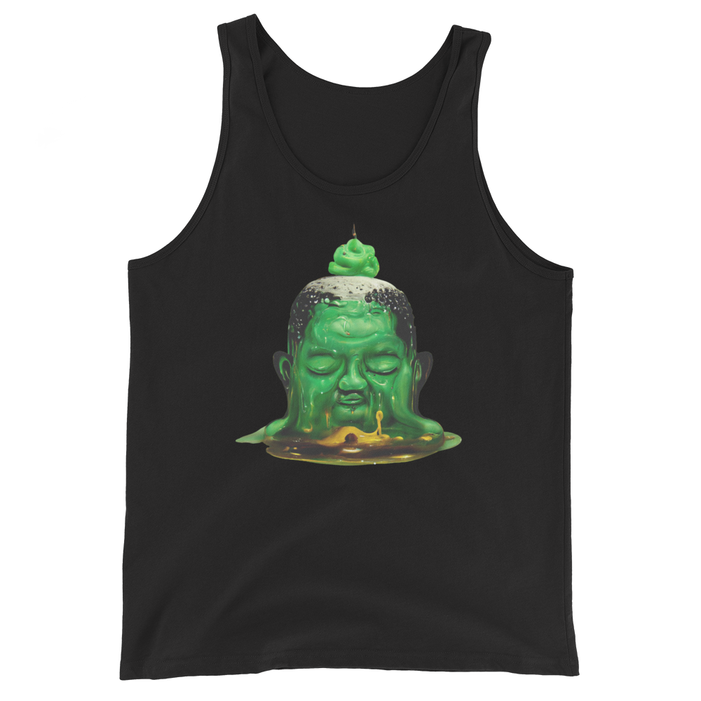 Melting Buddha Graphic Tank Top