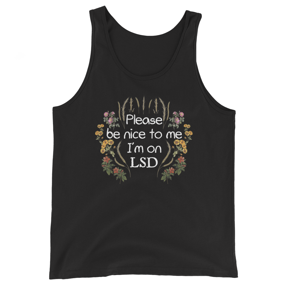 Please Be Nice To Me Graphic Tank Top