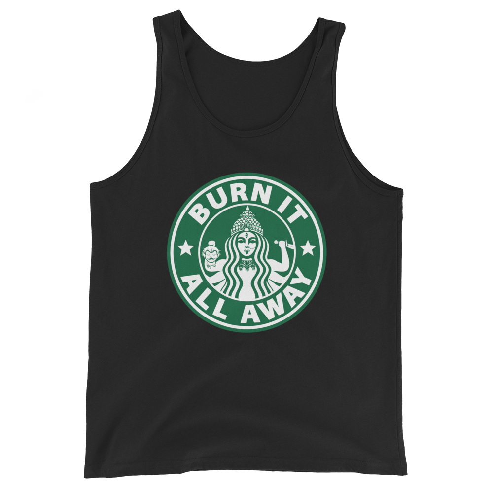 Burn It All Away Graphic Tank Top