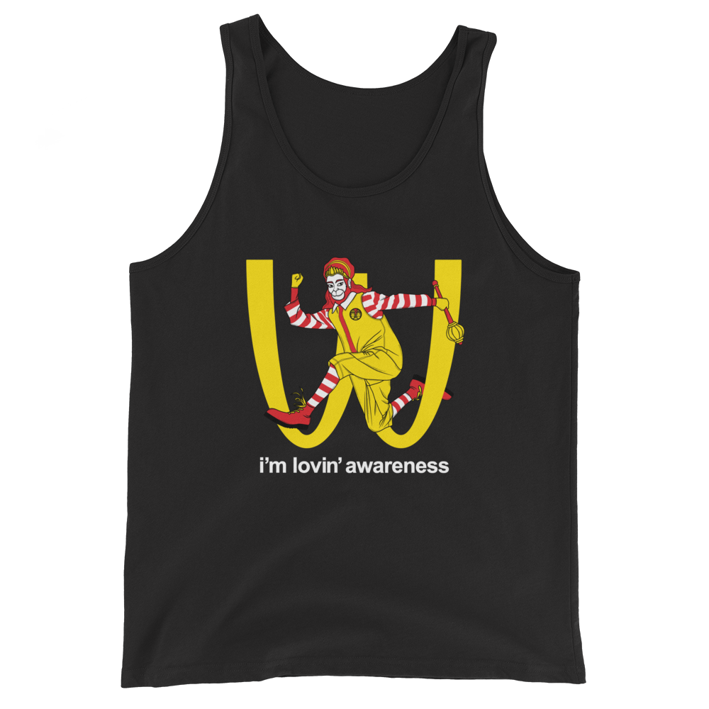 I'm Lovin' Awareness Graphic Tank Top