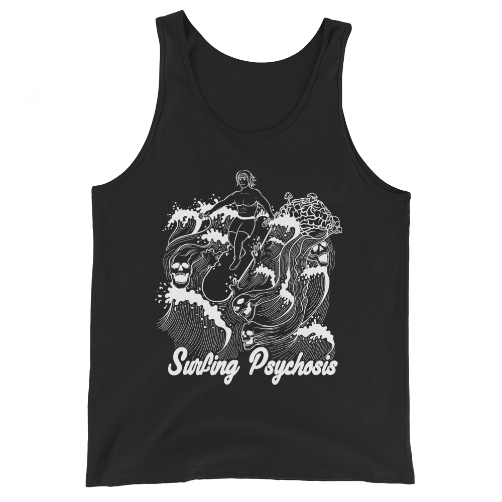 Surfing Psychosis Graphic Tank Top