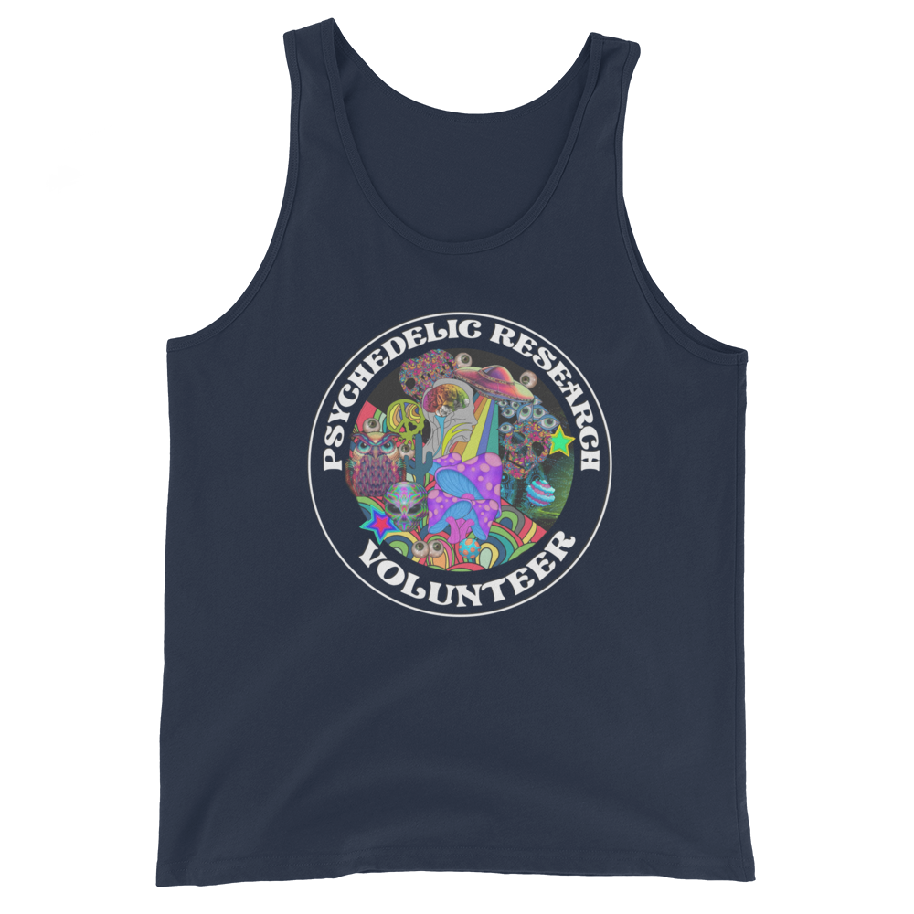 Research Volunteer Graphic Tank Top