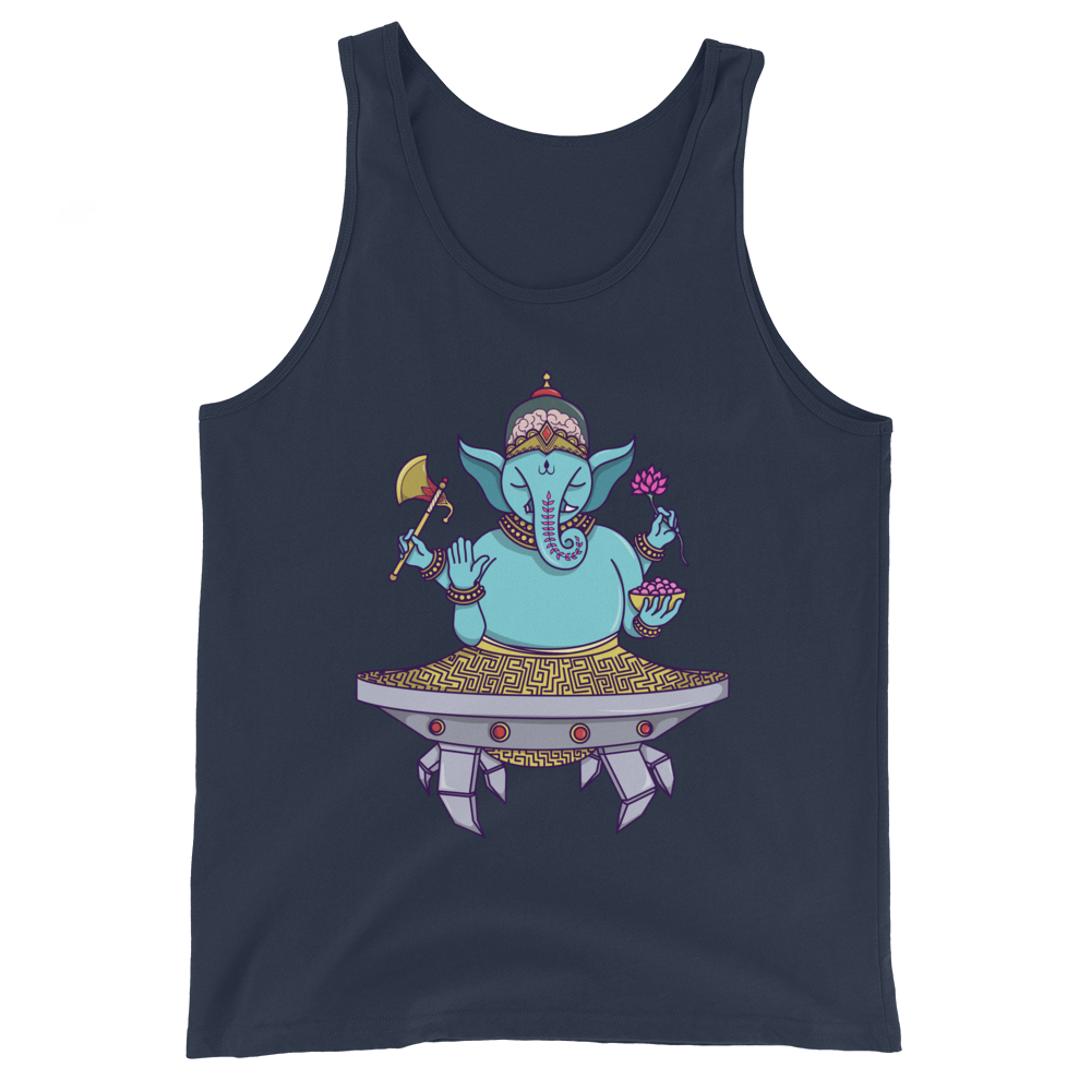 Ganesha Mech Graphic Tank Top