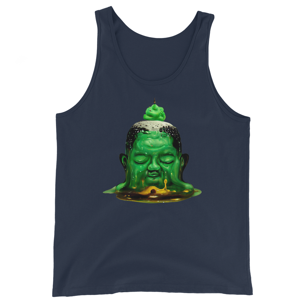 Melting Buddha Graphic Tank Top