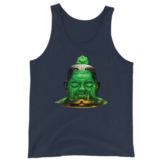 Melting Buddha Graphic Tank Top