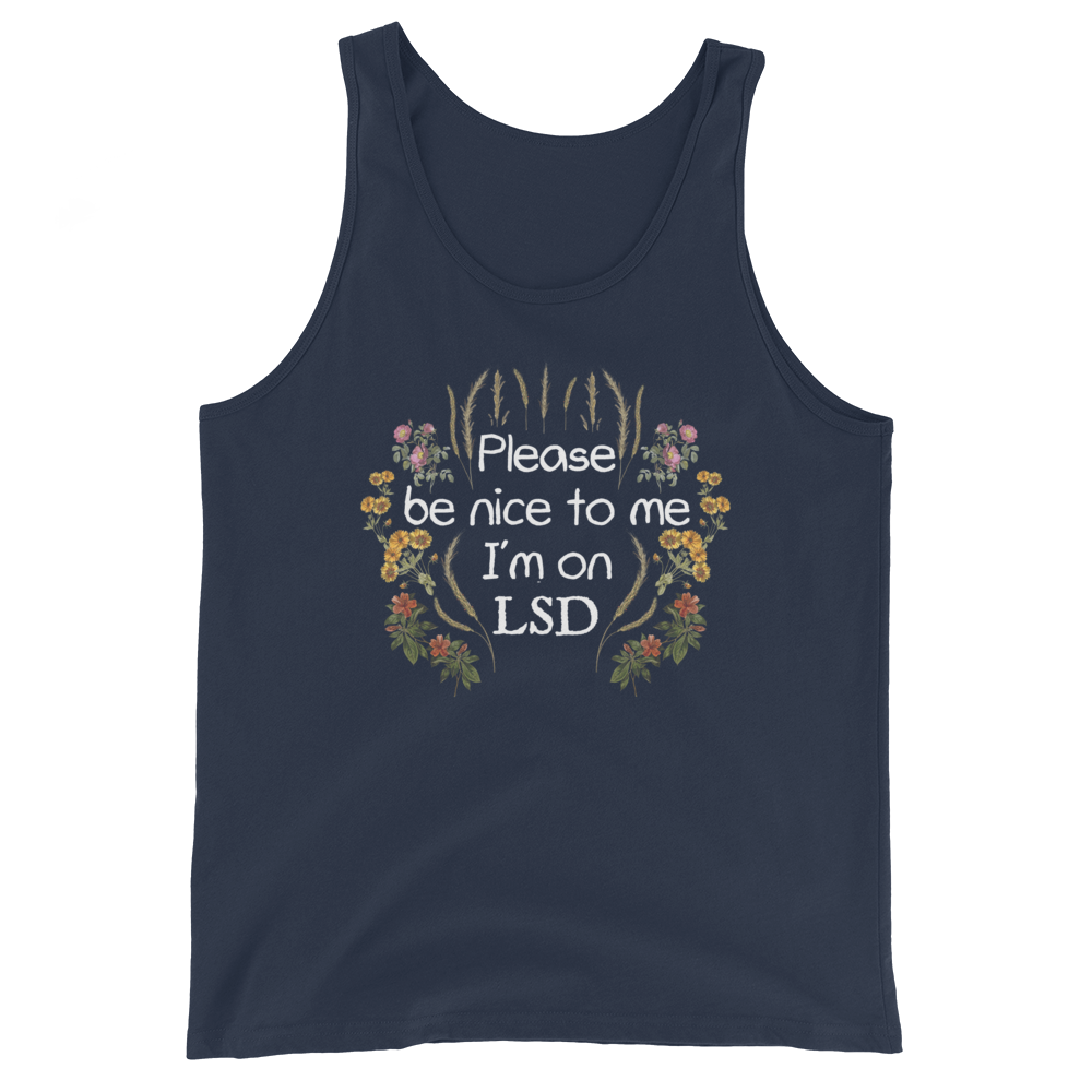 Please Be Nice To Me Graphic Tank Top