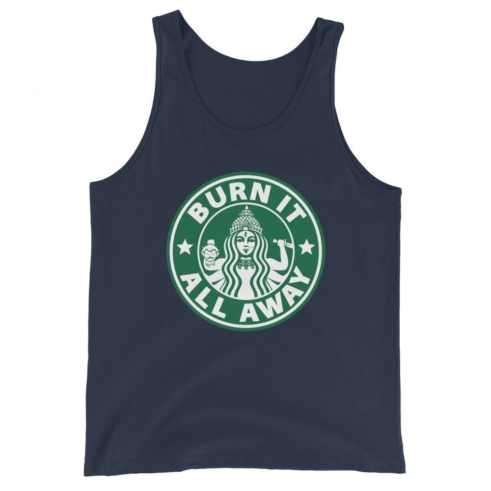 Burn It All Away Graphic Tank Top