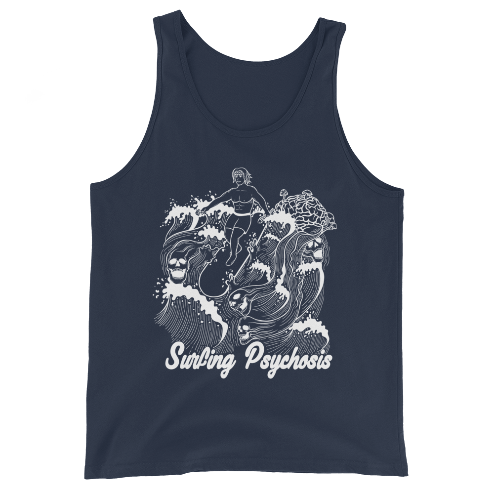 Surfing Psychosis Graphic Tank Top