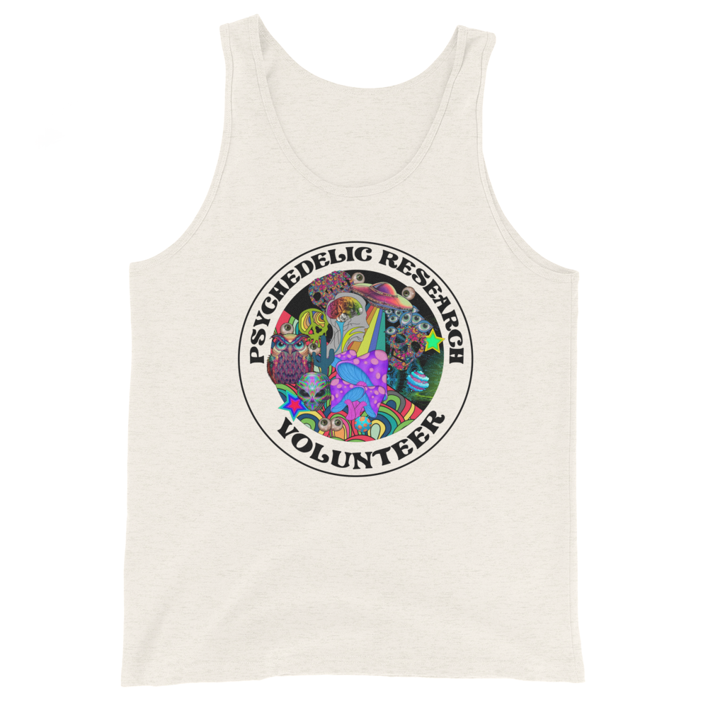 Research Volunteer Graphic Tank Top