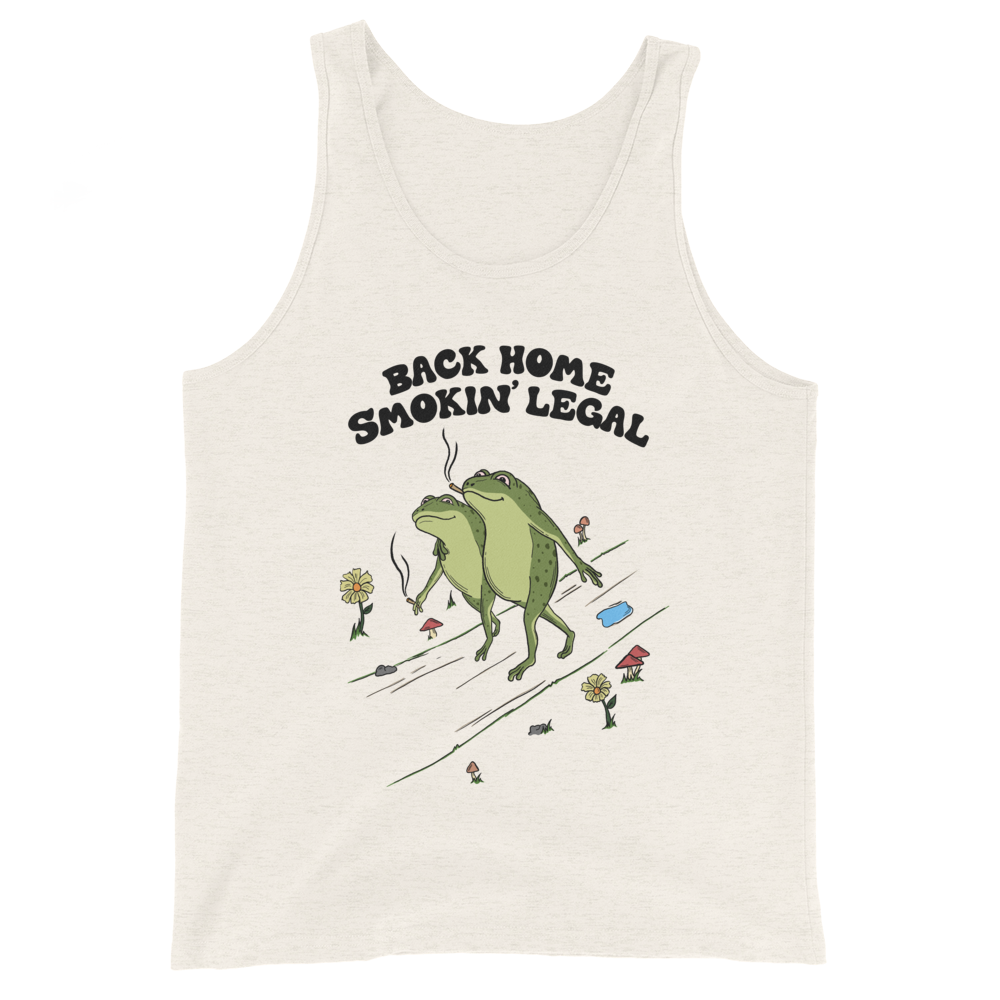 Back Home Smokin Legal Graphic Tank Top