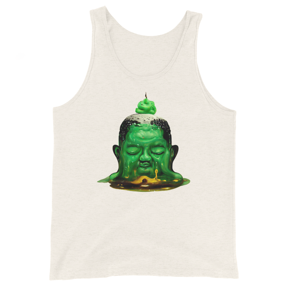 Melting Buddha Graphic Tank Top