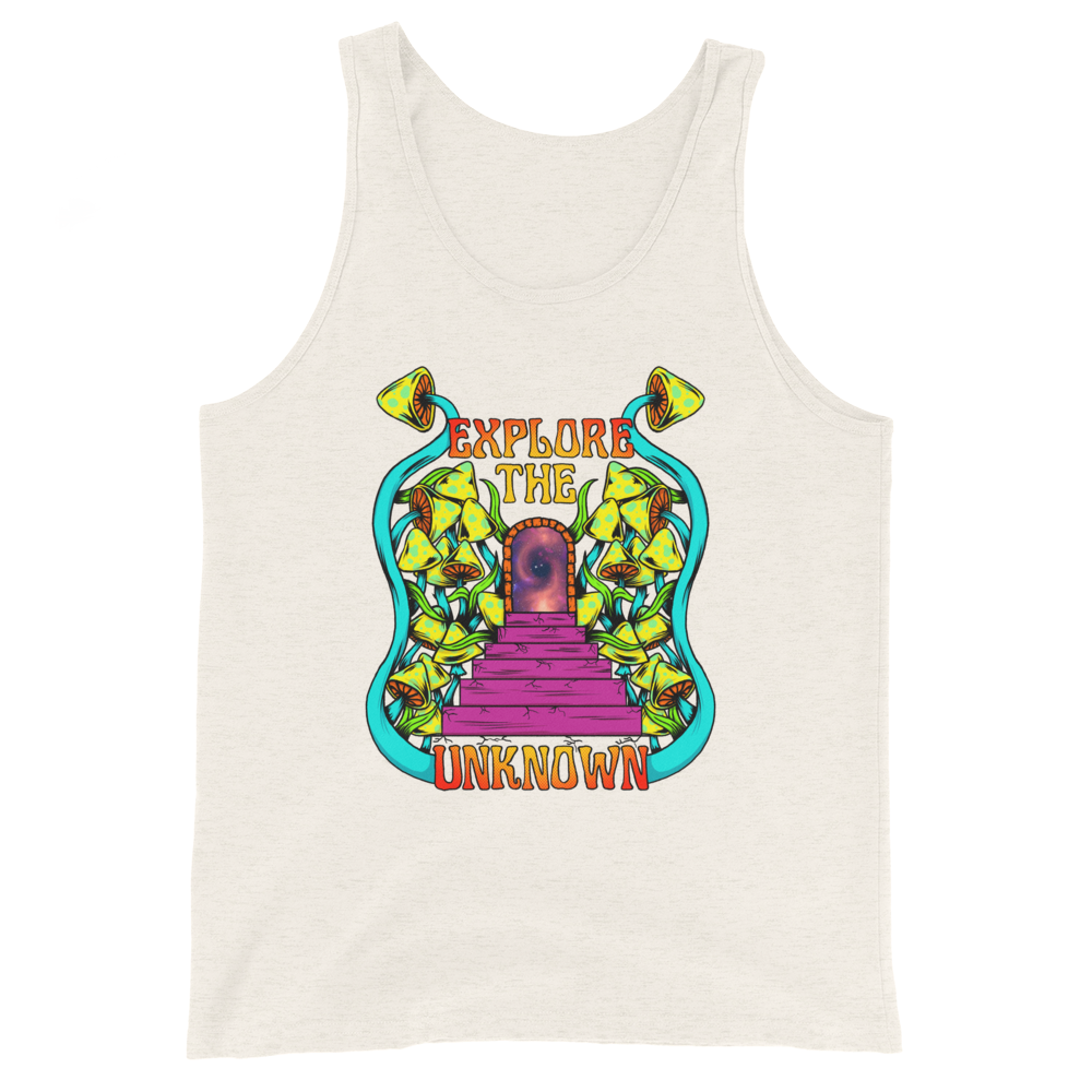 Explore The Unknown Graphic Tank Top