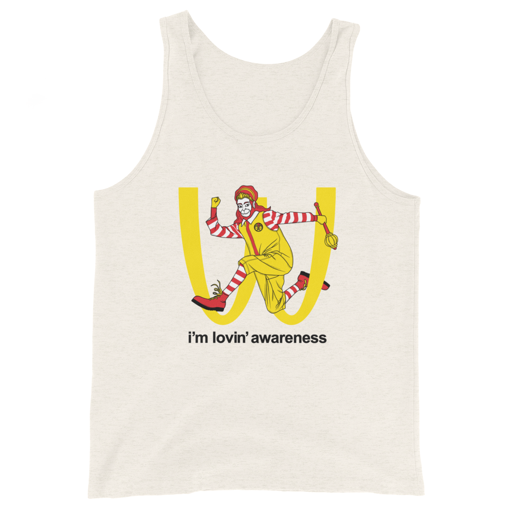 I'm Lovin' Awareness Graphic Tank Top