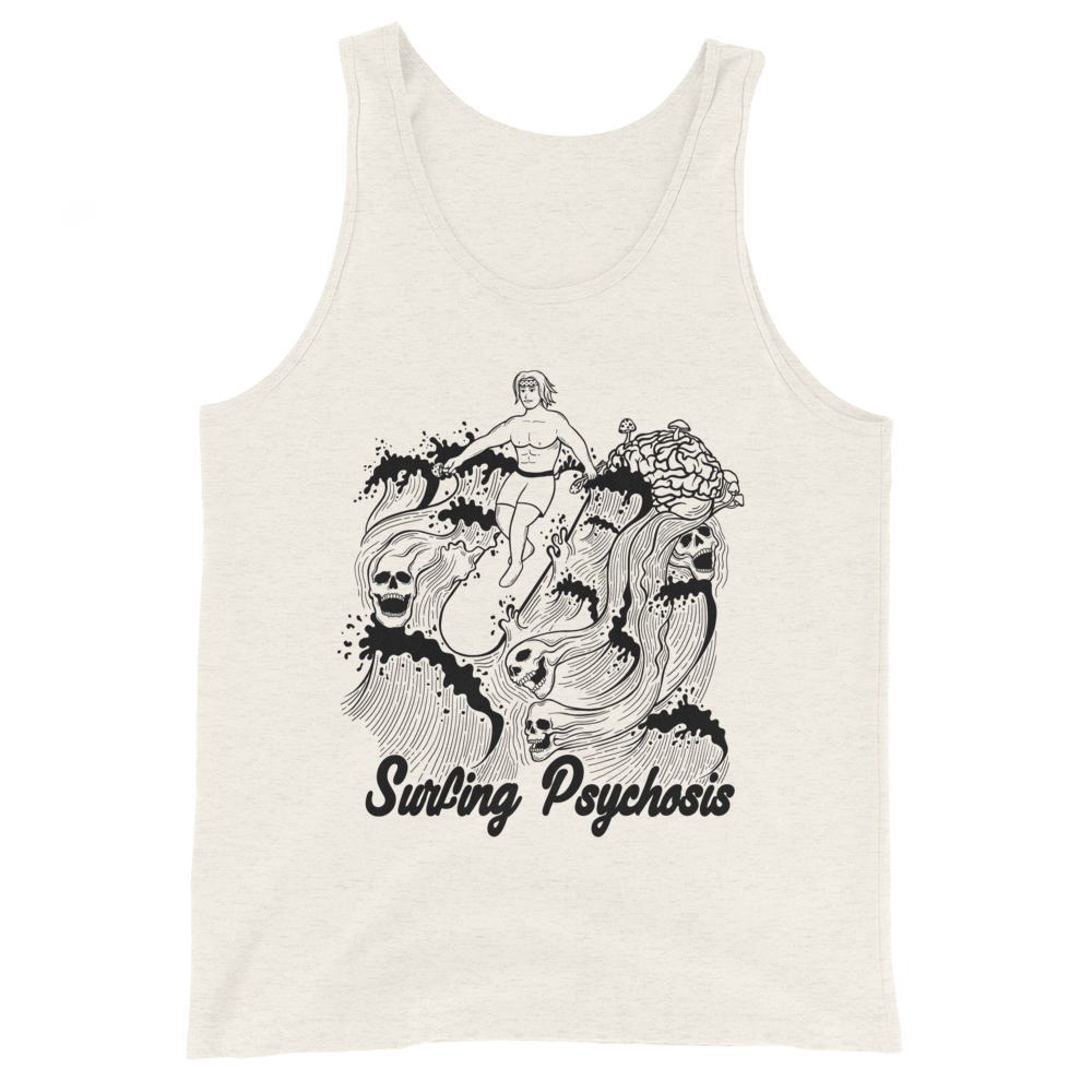 Surfing Psychosis Graphic Tank Top