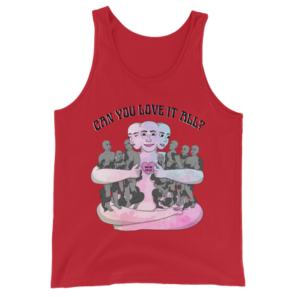 Can You Love It All Graphic Tank Top