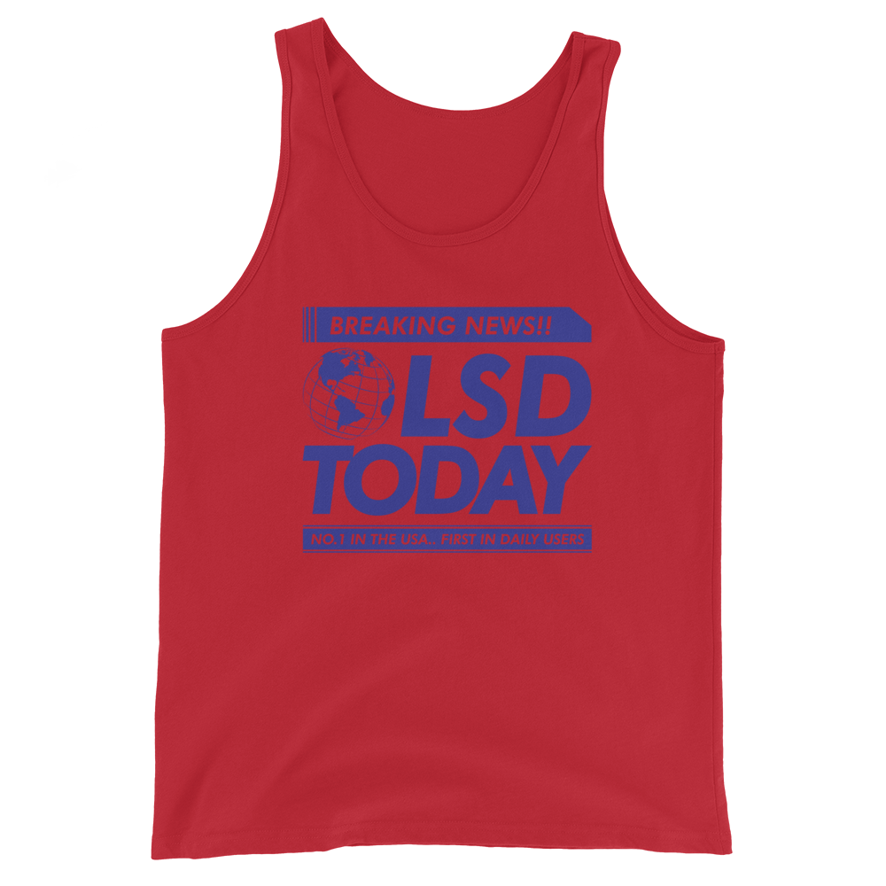 Breaking News Today Graphic Tank Top