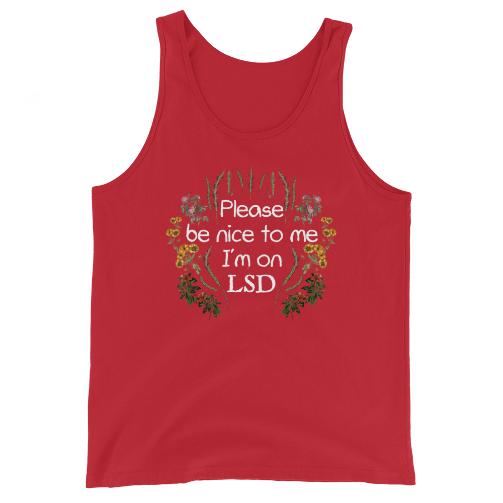 Please Be Nice To Me Graphic Tank Top