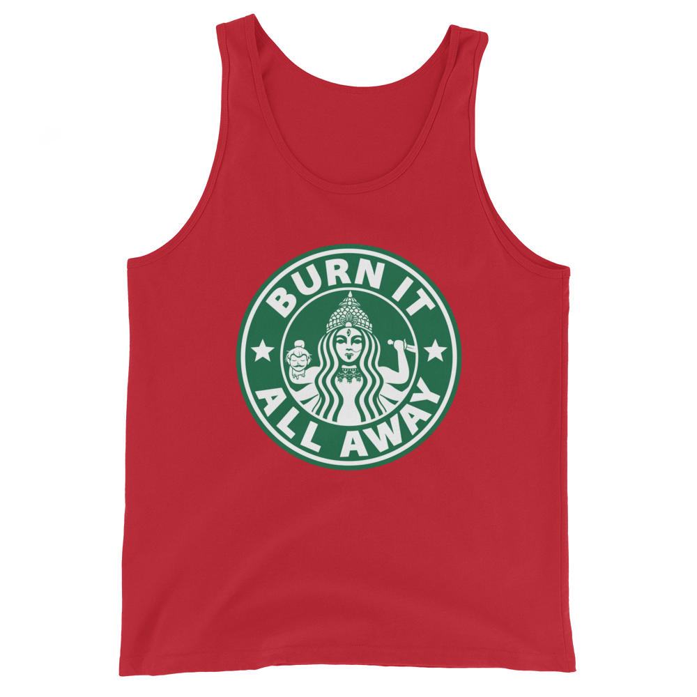 Burn It All Away Graphic Tank Top