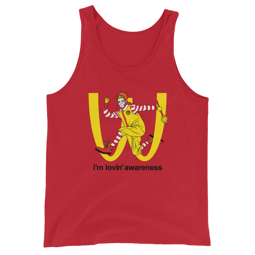 I'm Lovin' Awareness Graphic Tank Top