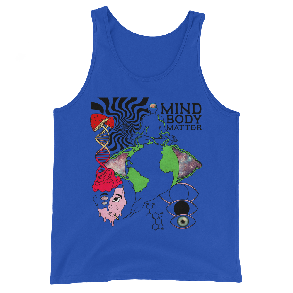 Mind Body Matter Graphic Tank Top