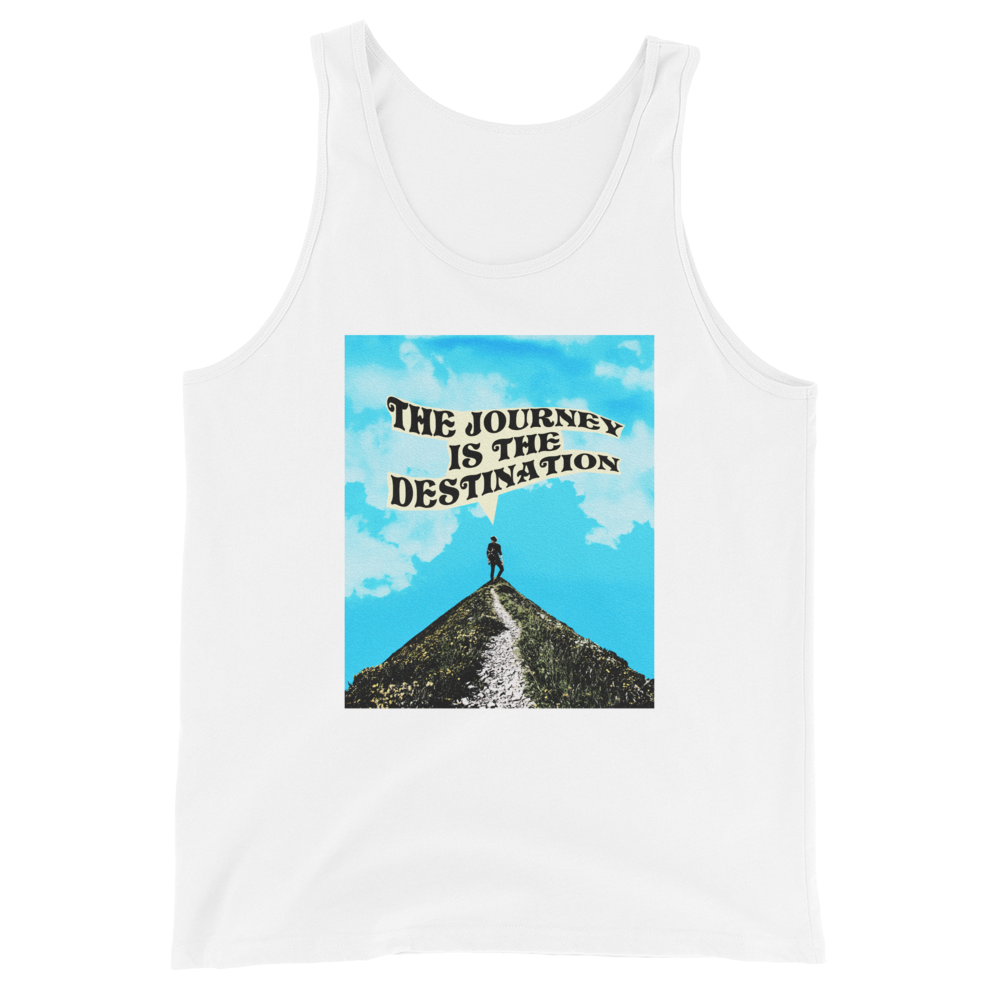 The Journey Is The Destination Graphic Tank Top