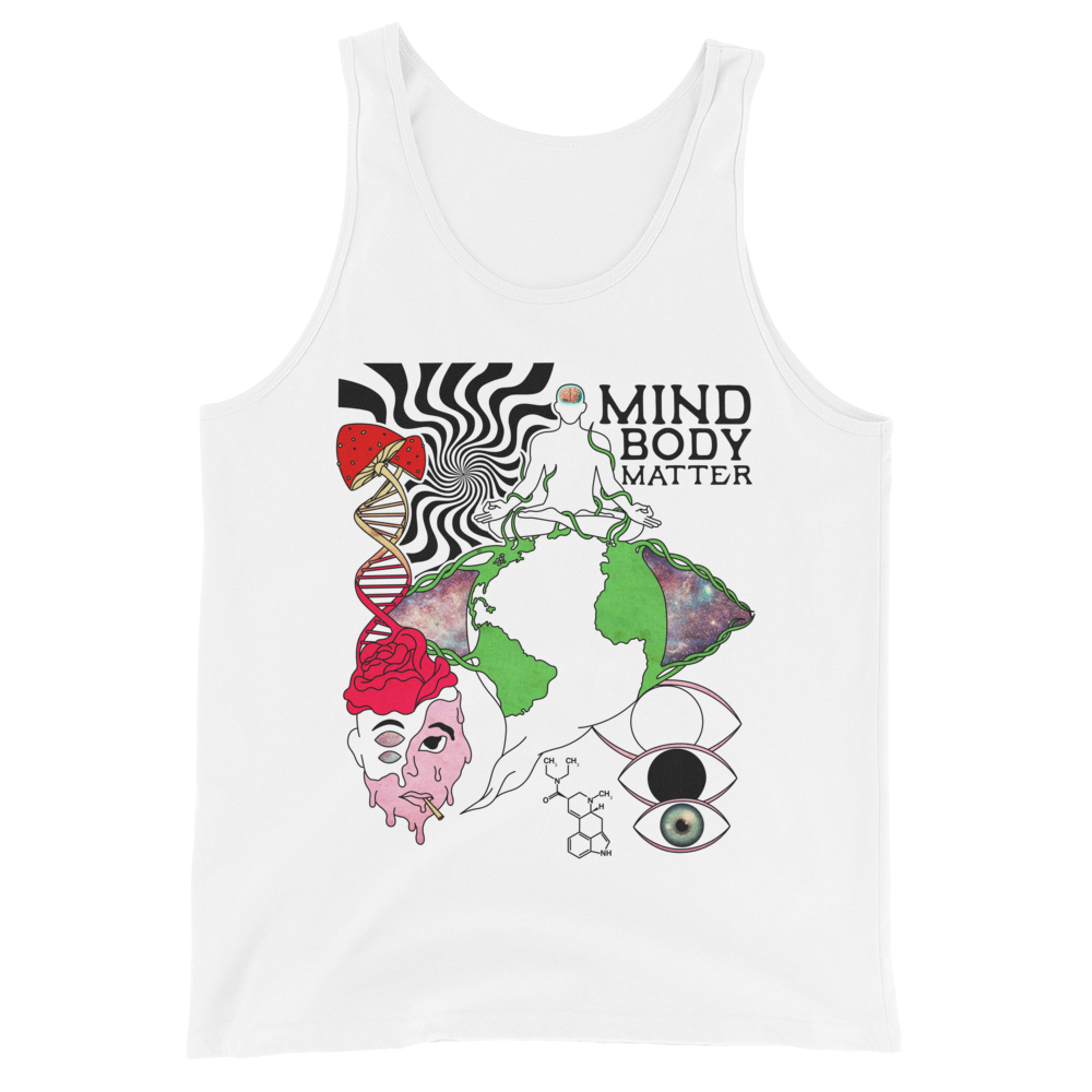 Mind Body Matter Graphic Tank Top