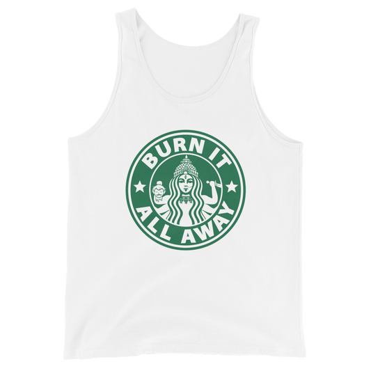 Burn It All Away Graphic Tank Top