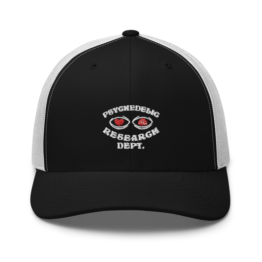 Psi~ Research Dept. Trucker Hat