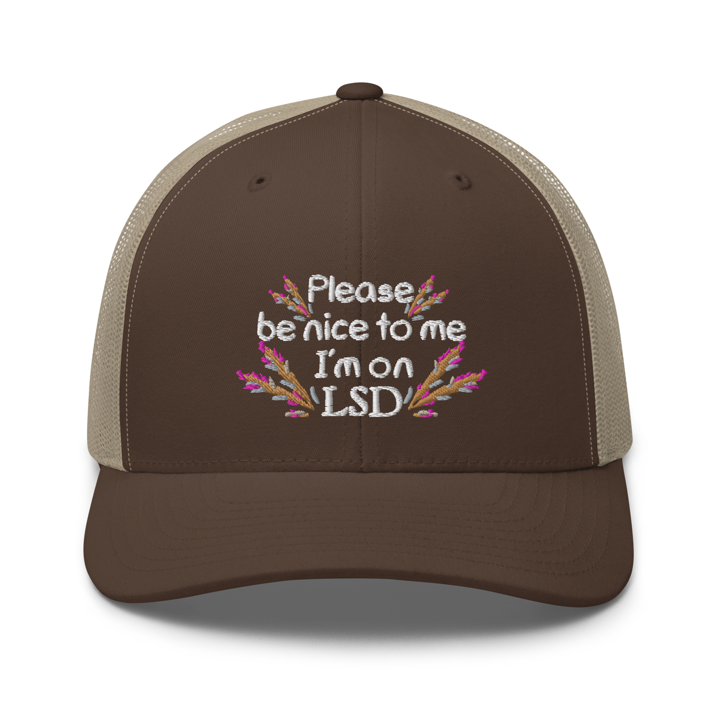 Please Be Nice To Me Trucker Hat