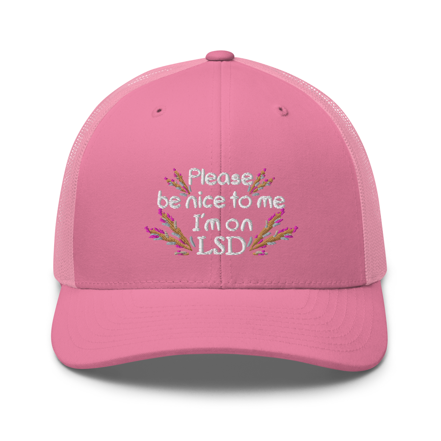 Please Be Nice To Me Trucker Hat