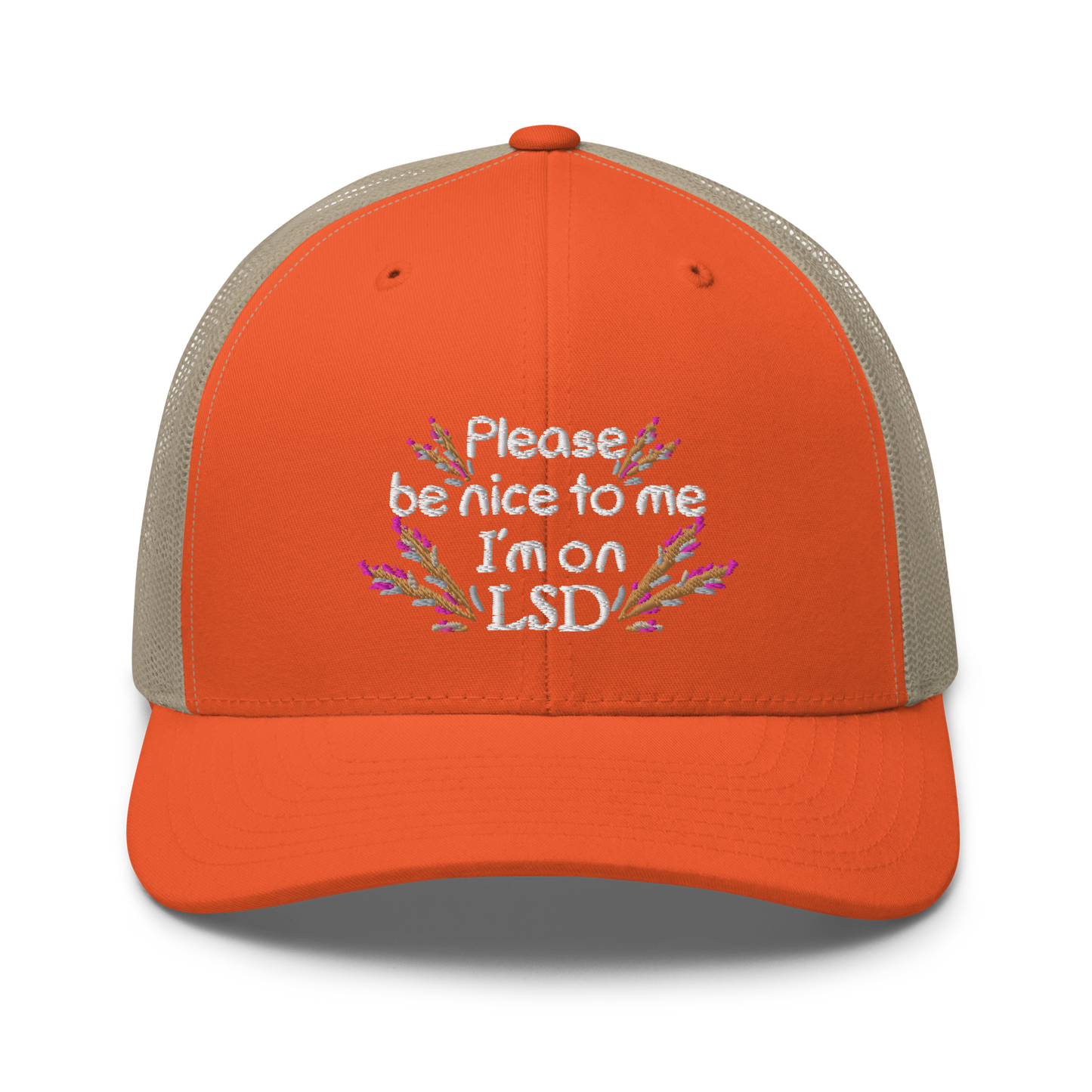 Please Be Nice To Me Trucker Hat