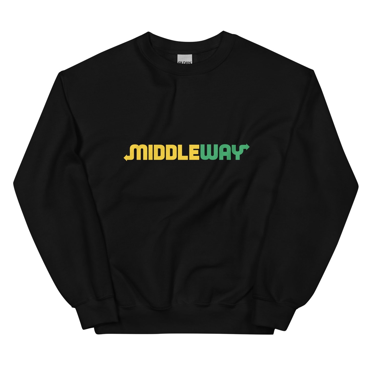 Middle Way Graphic  Sweatshirt