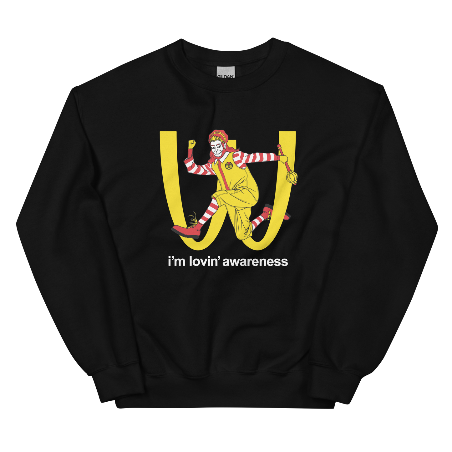 I'm Lovin' Awareness Graphic Sweatshirt