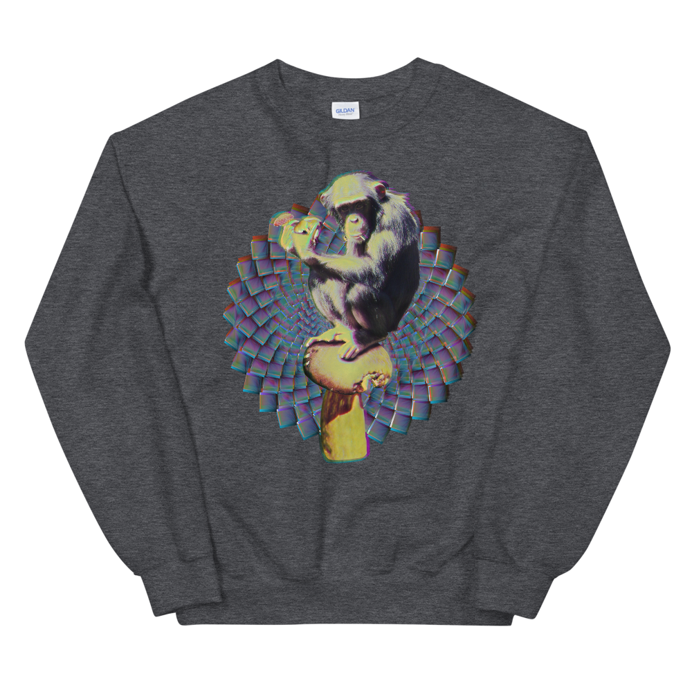 Psi~ Ape Graphic Sweatshirt