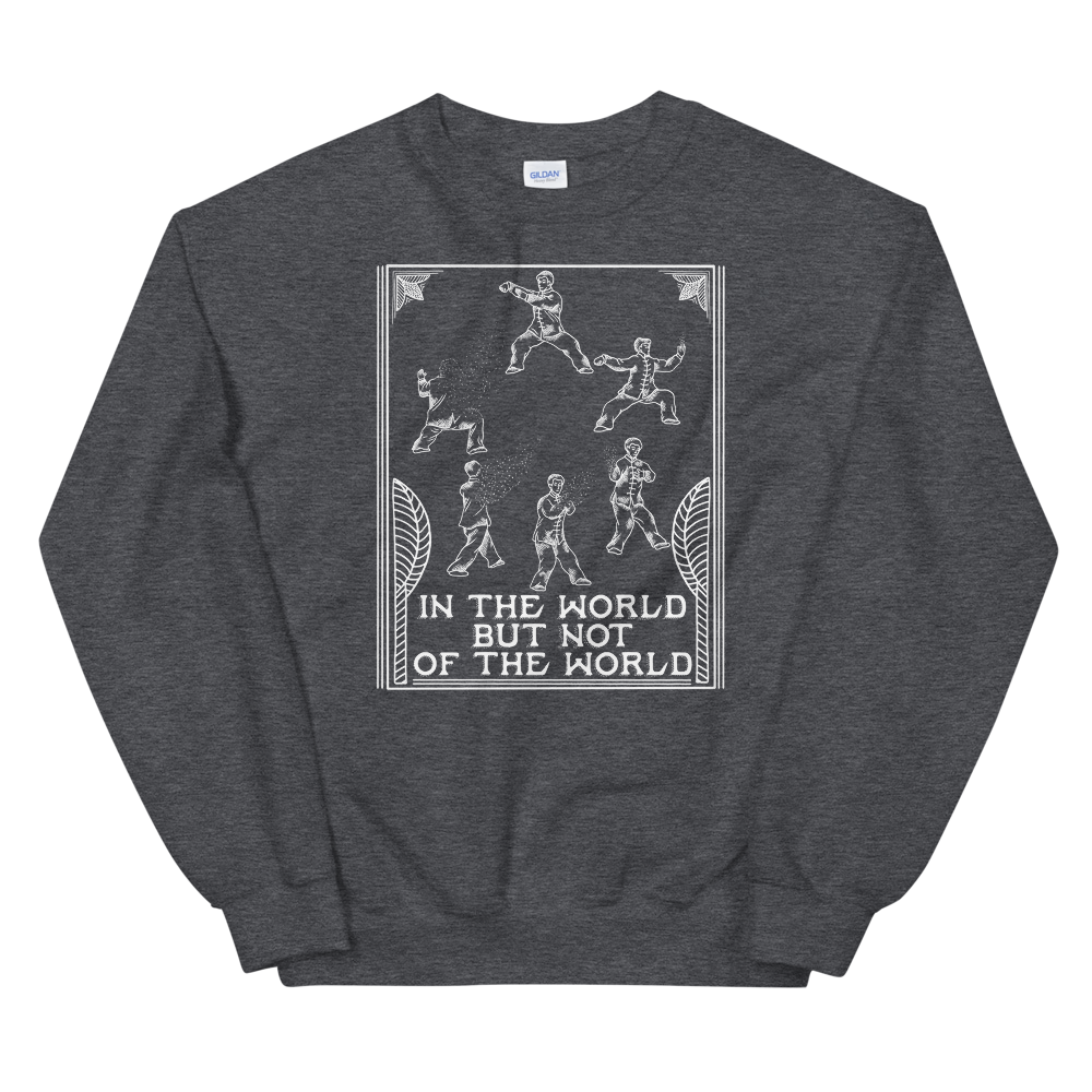 In The World But Not Of The World Graphic Sweatshirt