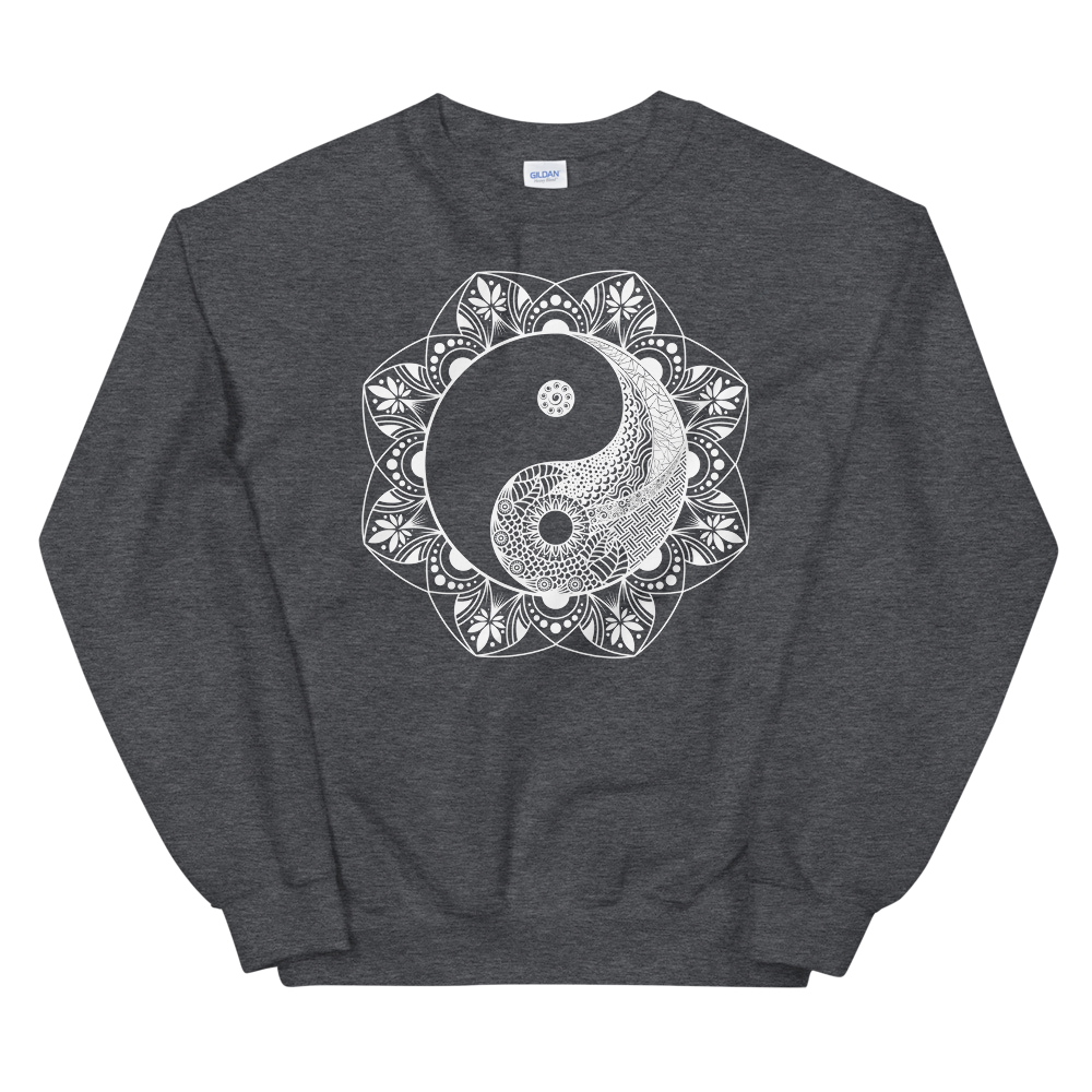 Yinyang Mandala Graphic Sweatshirt