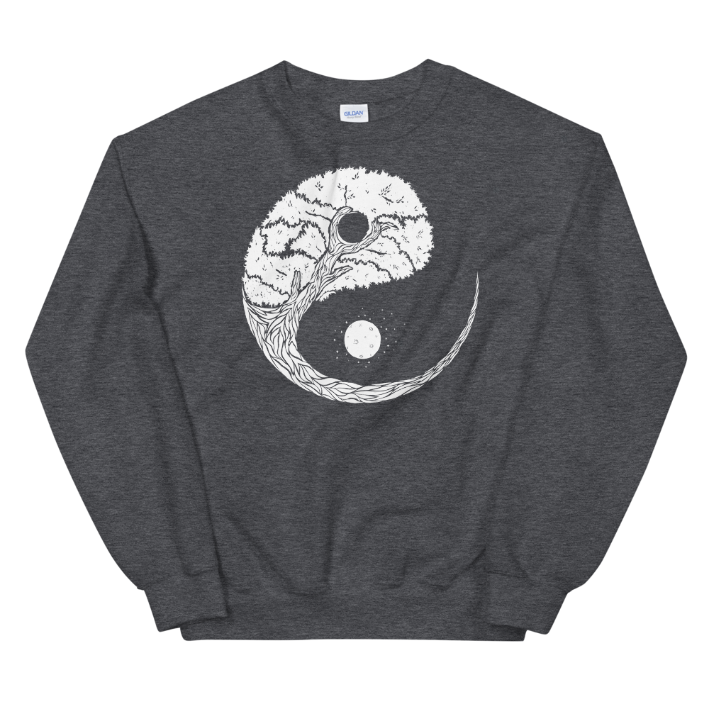 Yinyang Tree Graphic Sweatshirt