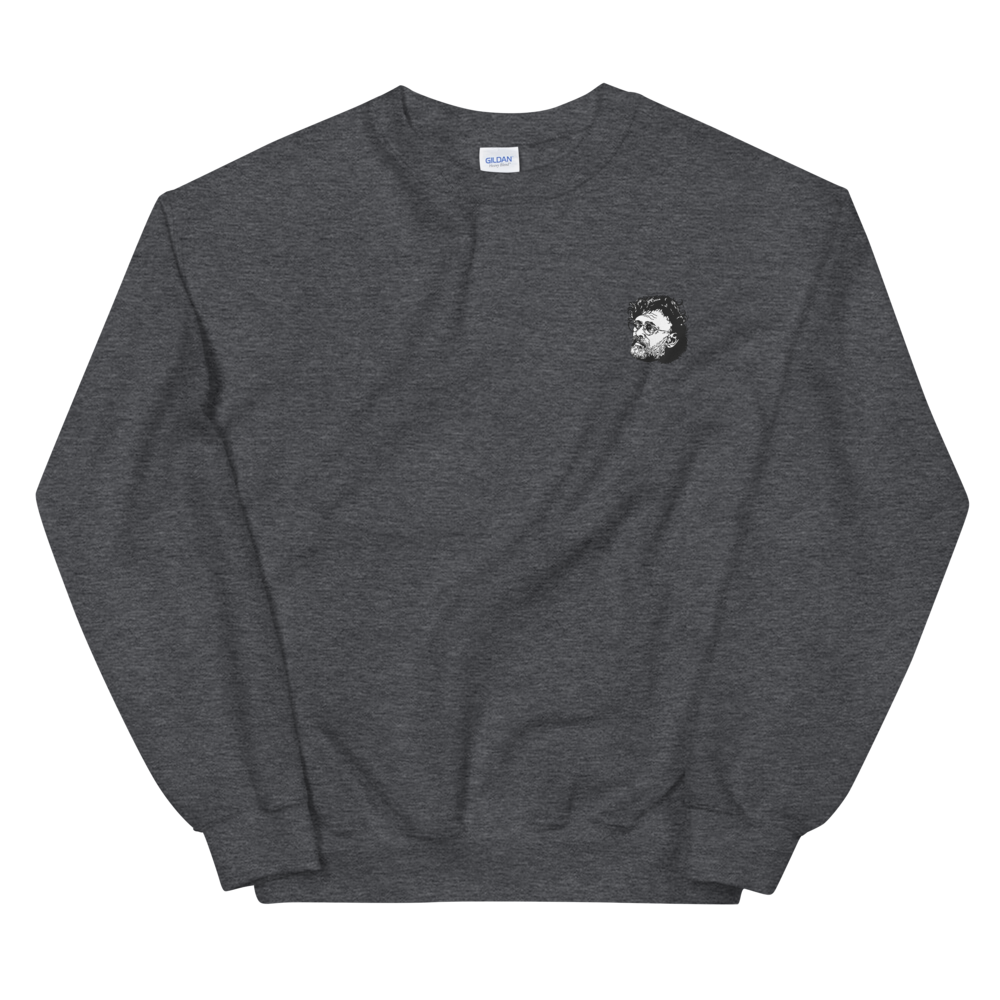 Terrence McKenna Embroidery Graphic Sweatshirt