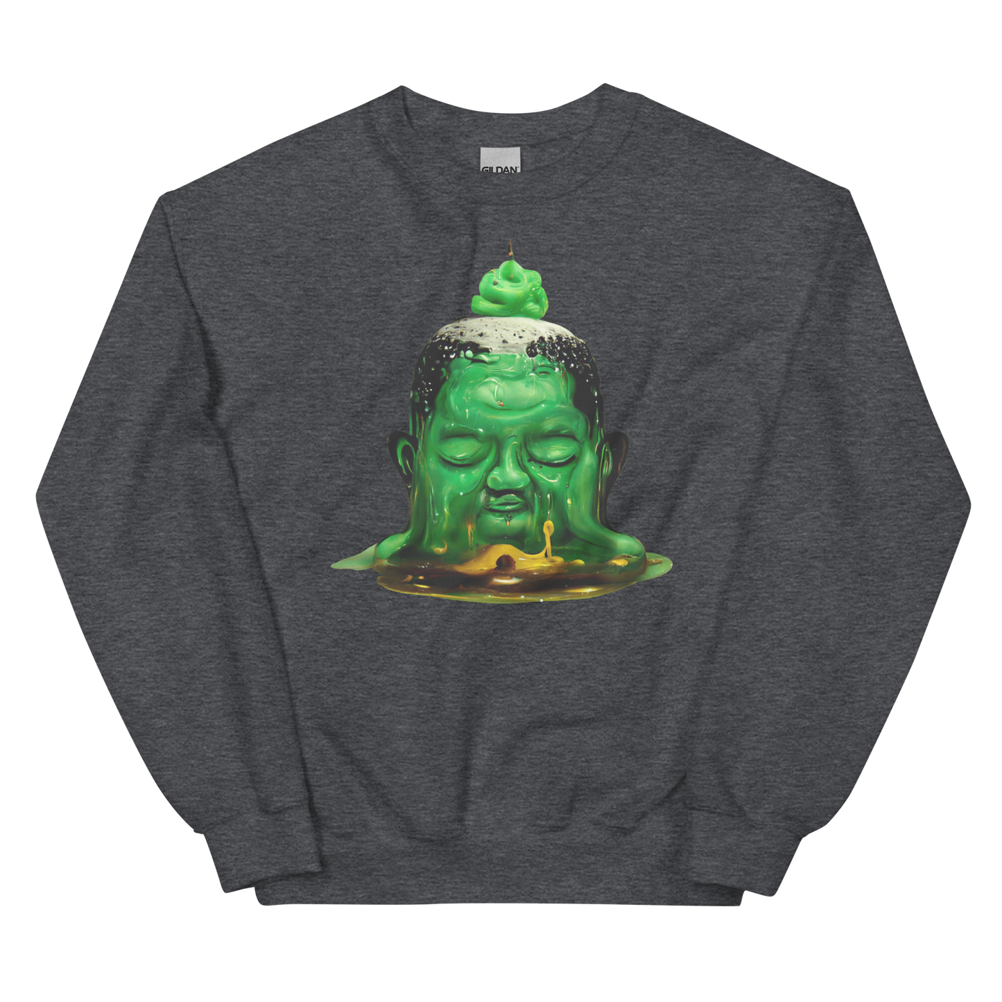 Melting Buddha Graphic Sweatshirt