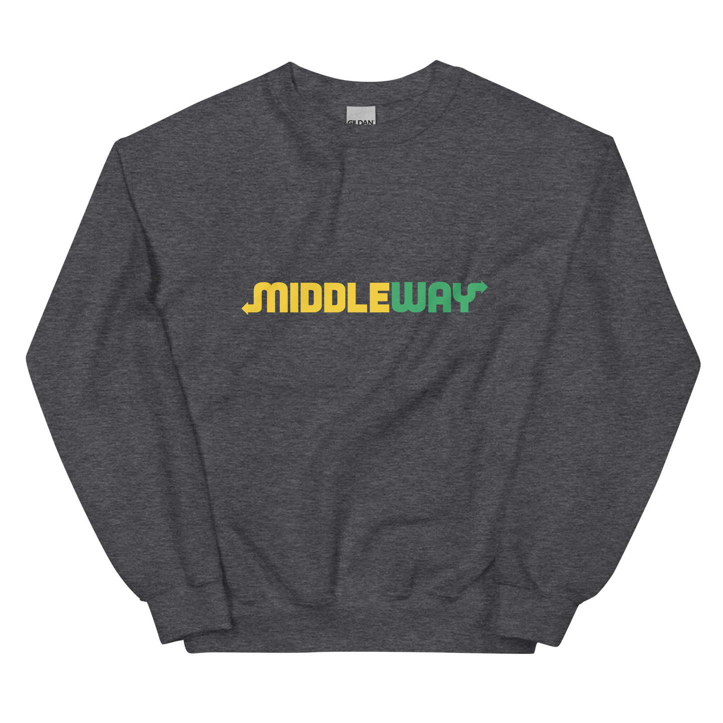 Middle Way Graphic  Sweatshirt