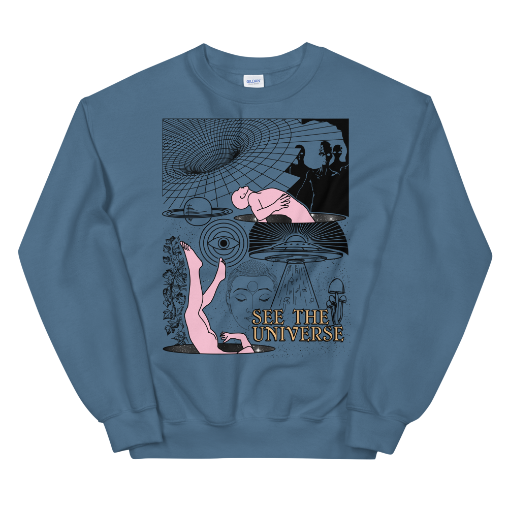 See The Universe Graphic Sweatshirt