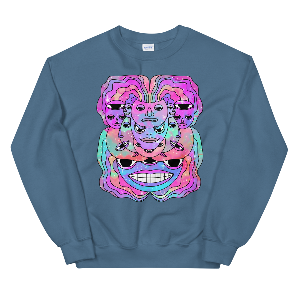 Galaxy Vibe Graphic Sweatshirt